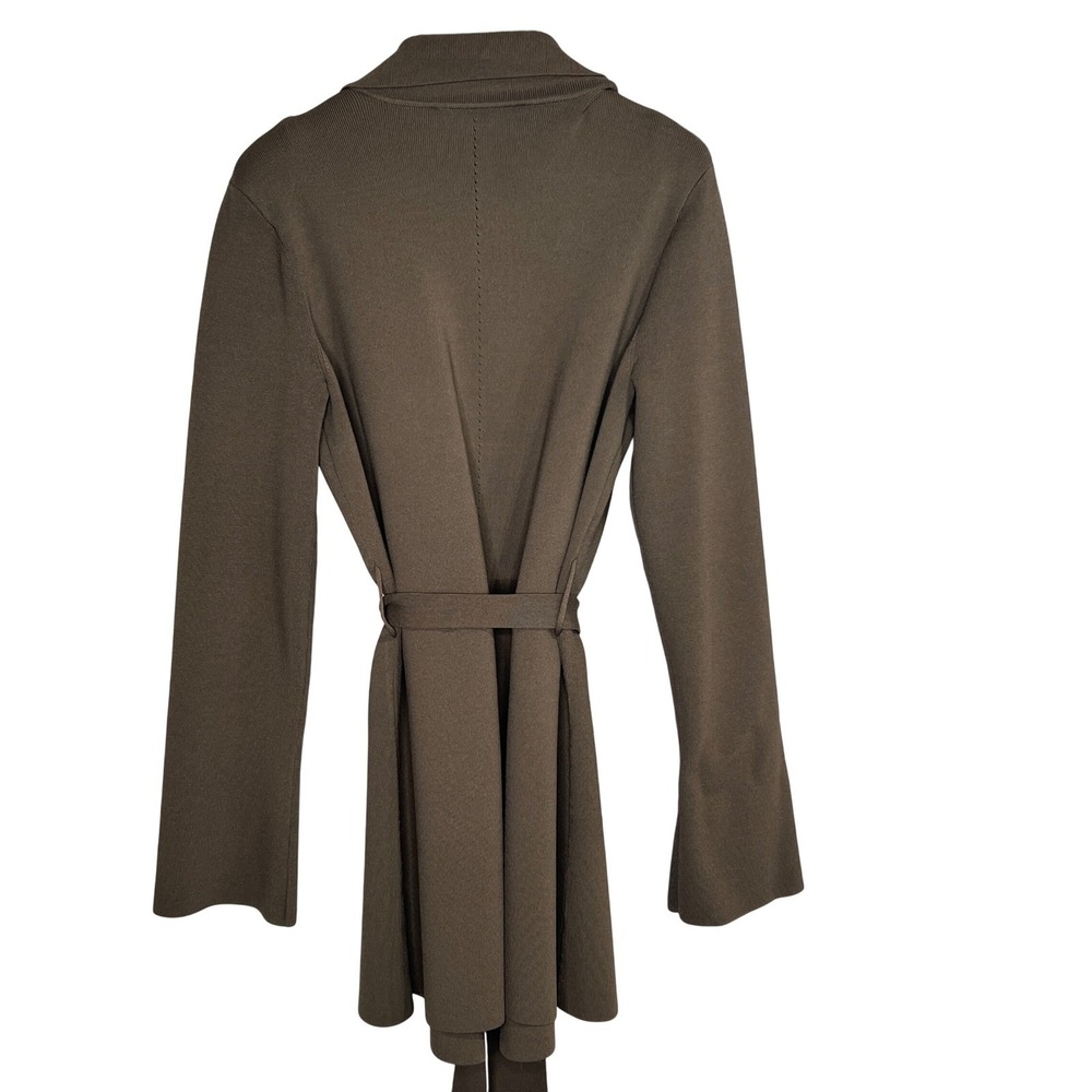 M.M.LaFleur Merritt Jardigan Women XL Ash Brown Knit Wrap Jacket Cardigan Blazer - Picture 7 of 12